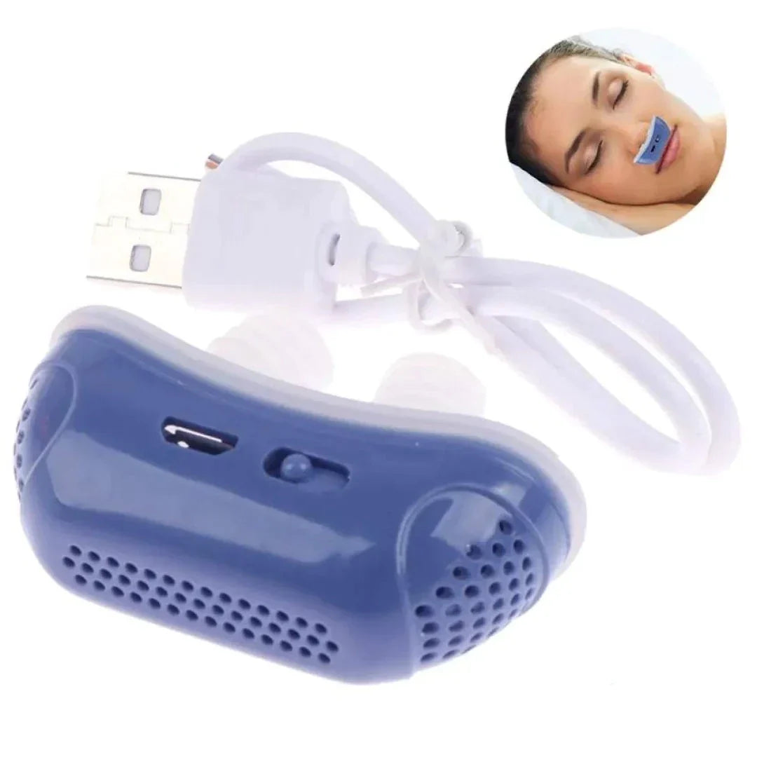 Micro-CPAP électronique anti-ronflement - Pas de tube, pas de masque et pas de fils
