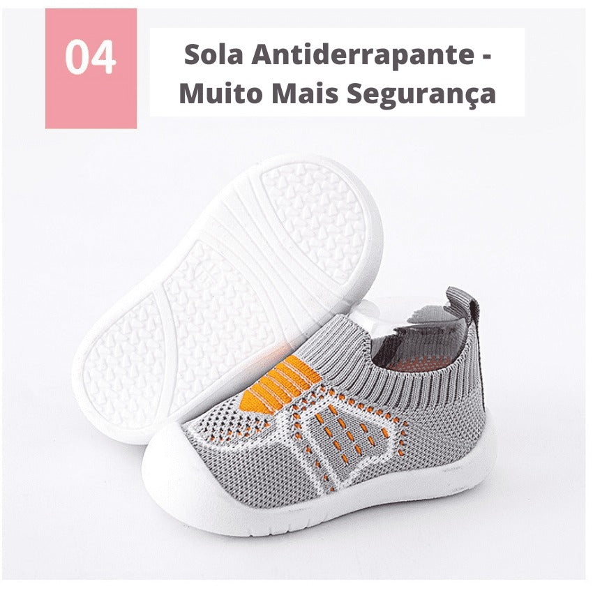Sapatinho Meia Infantil Respirável Em Malha - SUMMER SPORT 2024