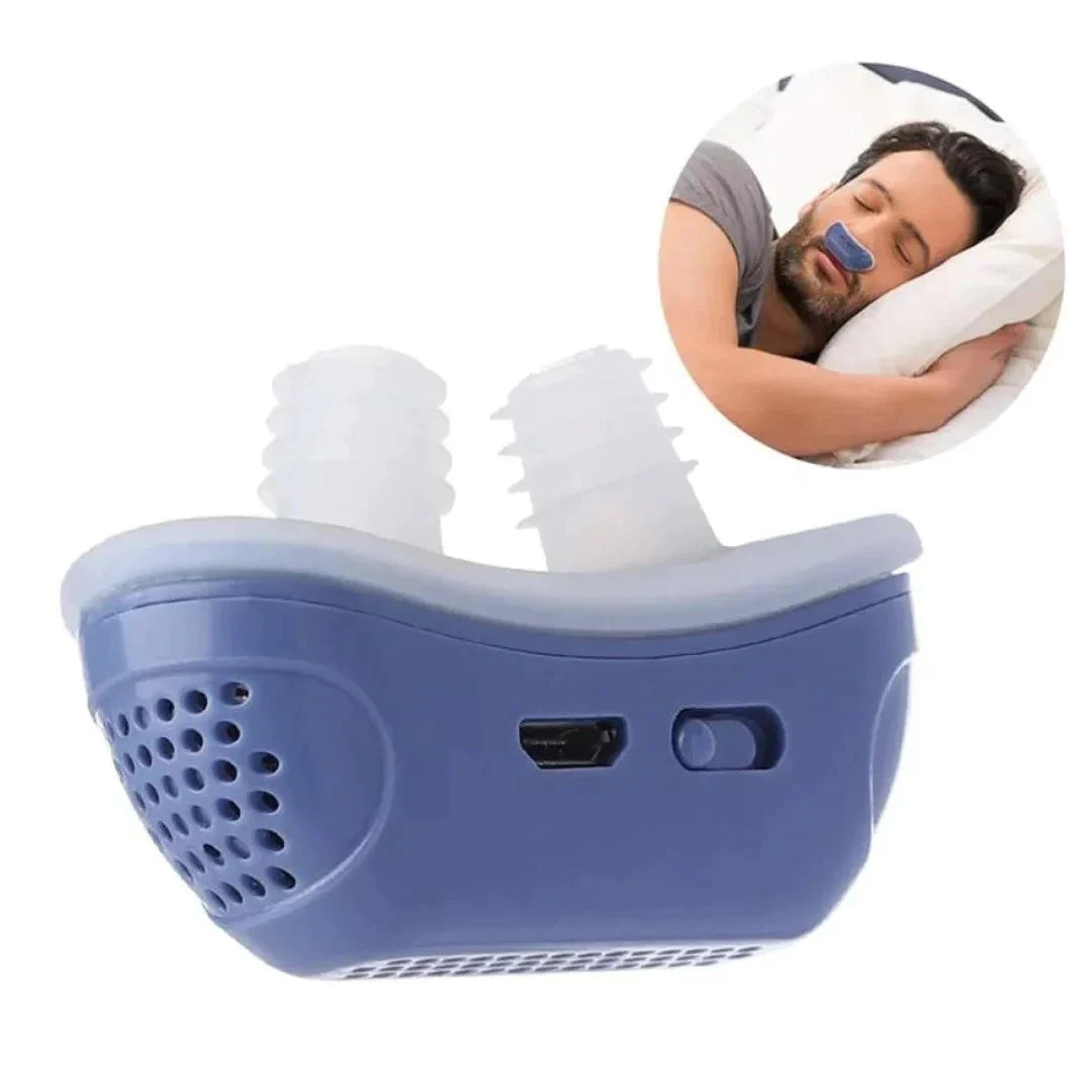 Micro-CPAP électronique anti-ronflement - Pas de tube, pas de masque et pas de fils
