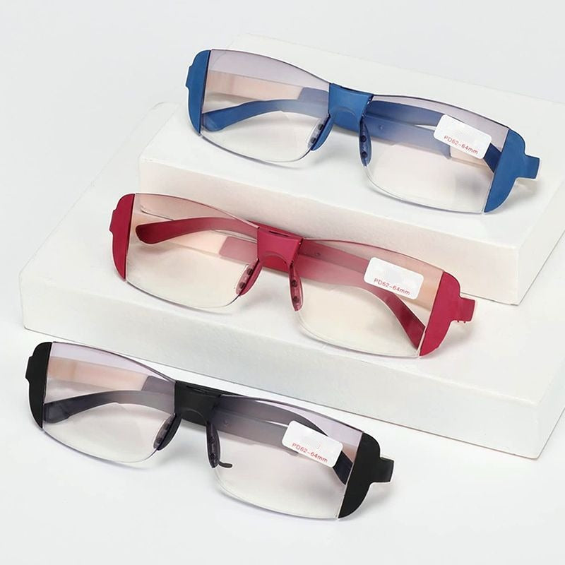 Lunettes Delux Ultra Light - Verres intelligents Auto Blue pour tout le monde