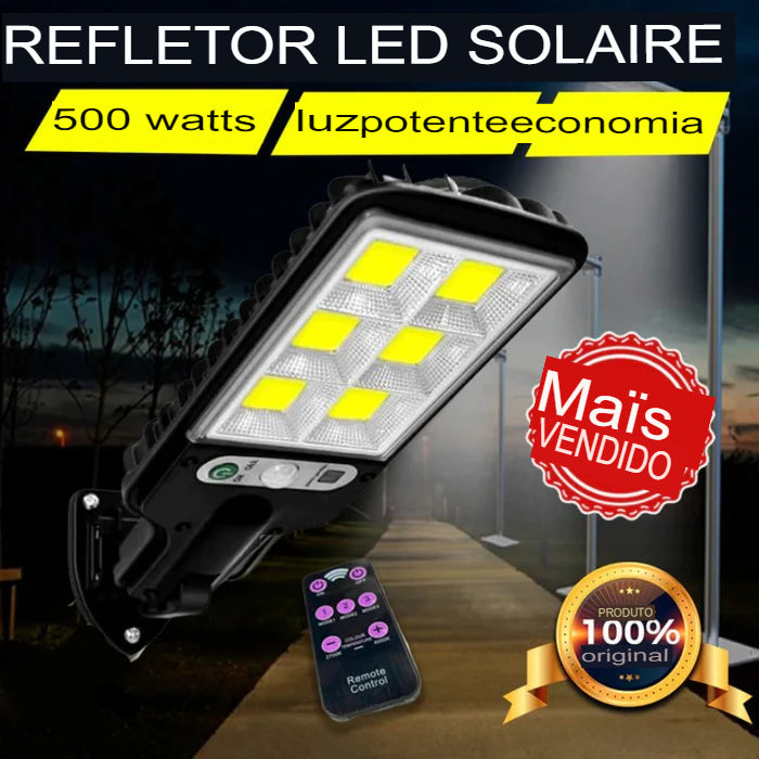 Spot LED Solaire 500W - Livraison Gratuite