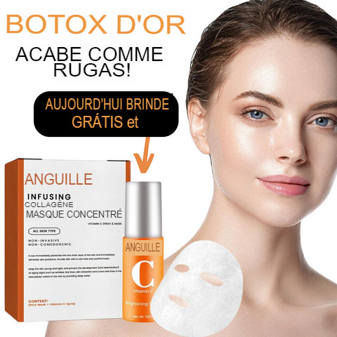 Kit masque GoldBotox GRATUIT + spray VitaC AUJOURD'HUI 1 KIT