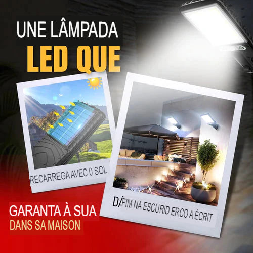 Spot LED Solaire 500W - Livraison Gratuite