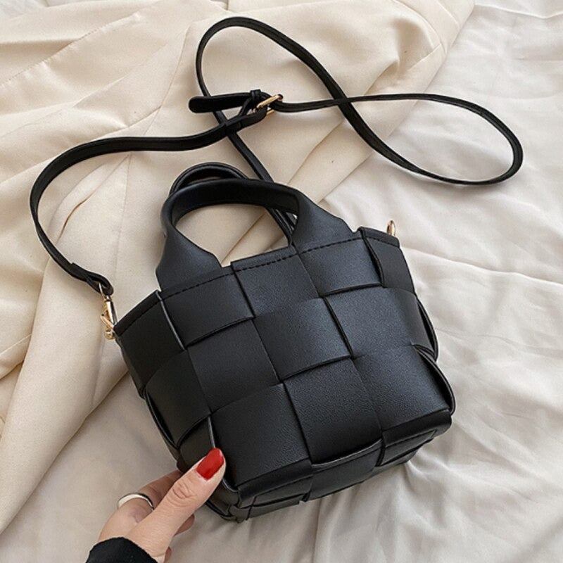 CAVELLI™ |  Mini Sac à Main Tissé Cora