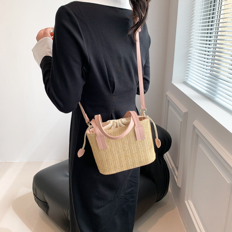 CAVELLI ™ | Mini Sac à Main en Paille Marie