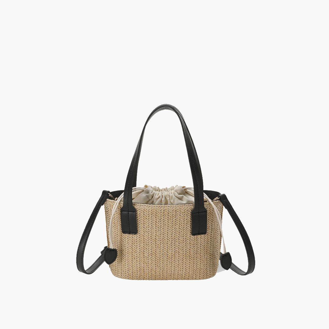 CAVELLI ™ | Mini Sac à Main en Paille Marie