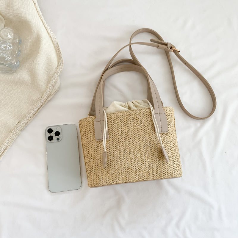 CAVELLI ™ | Mini Sac à Main en Paille Marie