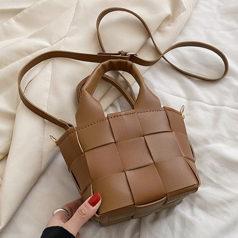 CAVELLI™ |  Mini Sac à Main Tissé Cora