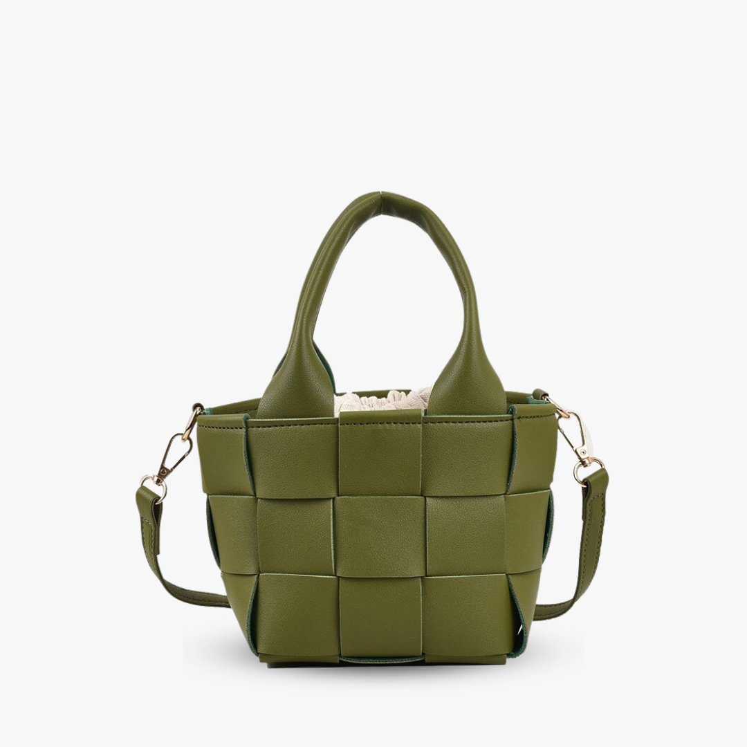 CAVELLI™ |  Mini Sac à Main Tissé Cora