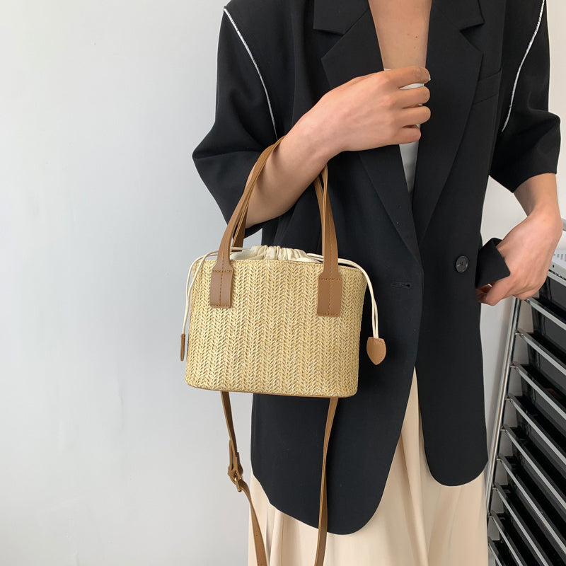 CAVELLI ™ | Mini Sac à Main en Paille Marie