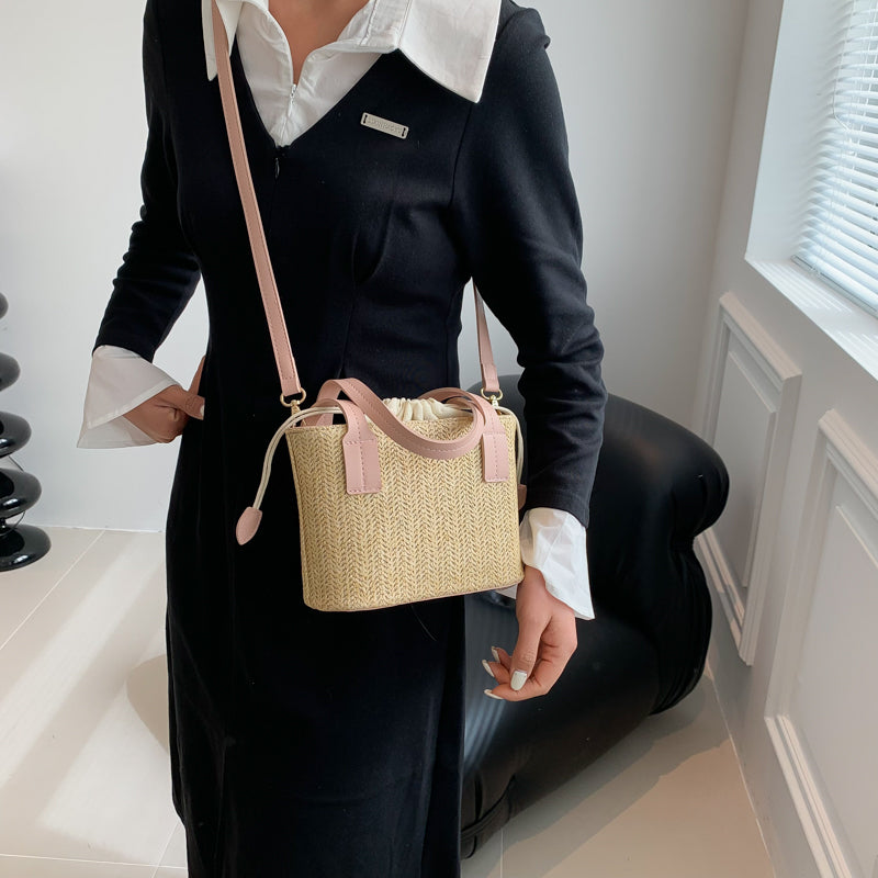 CAVELLI ™ | Mini Sac à Main en Paille Marie