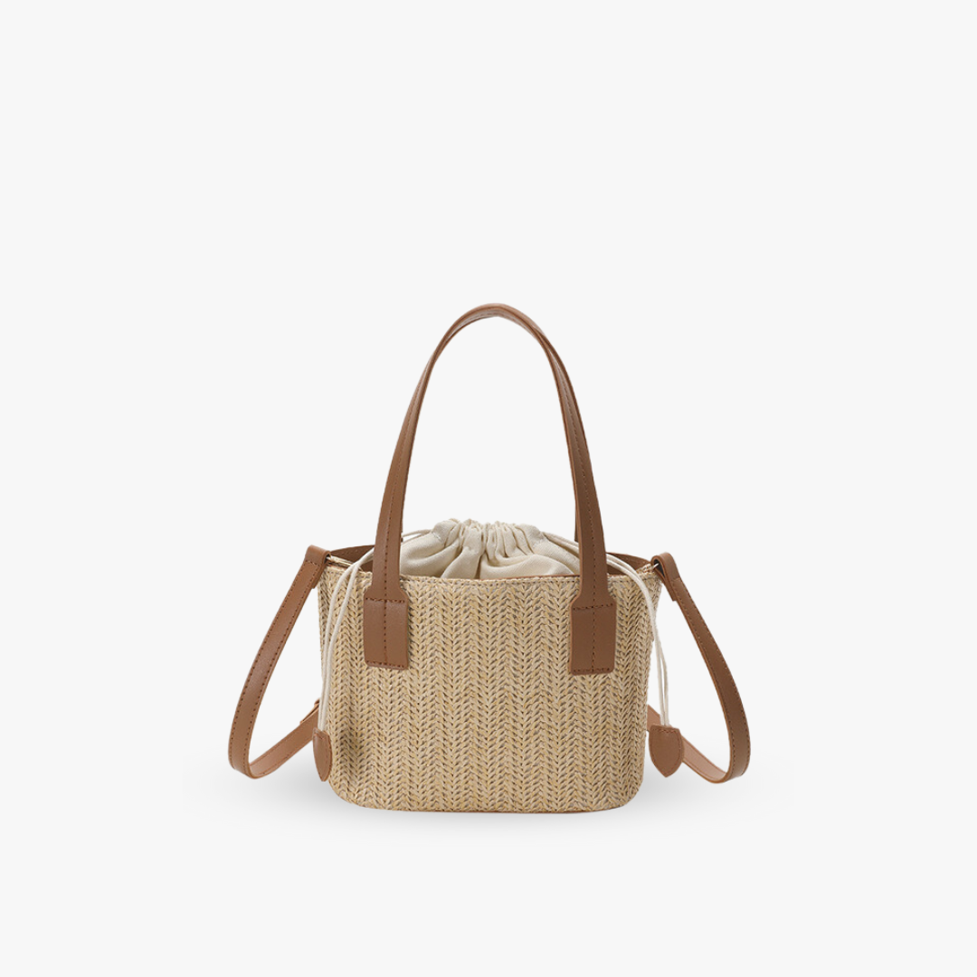 CAVELLI ™ | Mini Sac à Main en Paille Marie