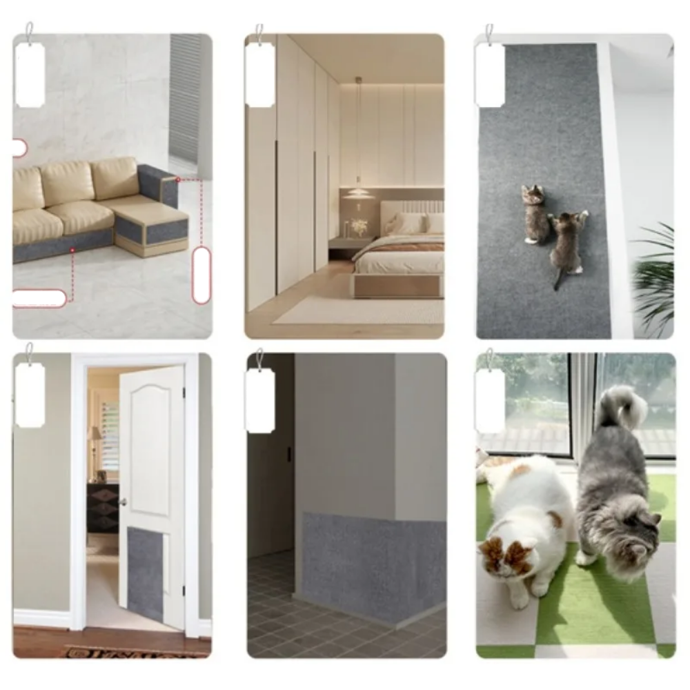 Carpete Protetor para Unhas de Gatos - Adesivo