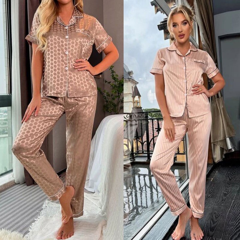Pyjamas Femme en Soie Couleurs