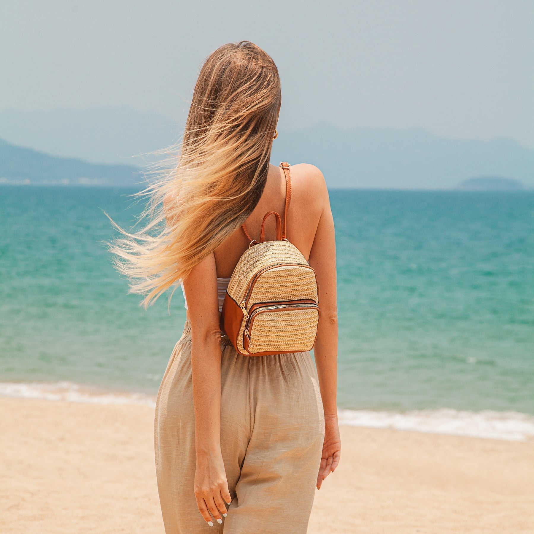 CAVELLI ™ | Sac à Dos en Paille Kose