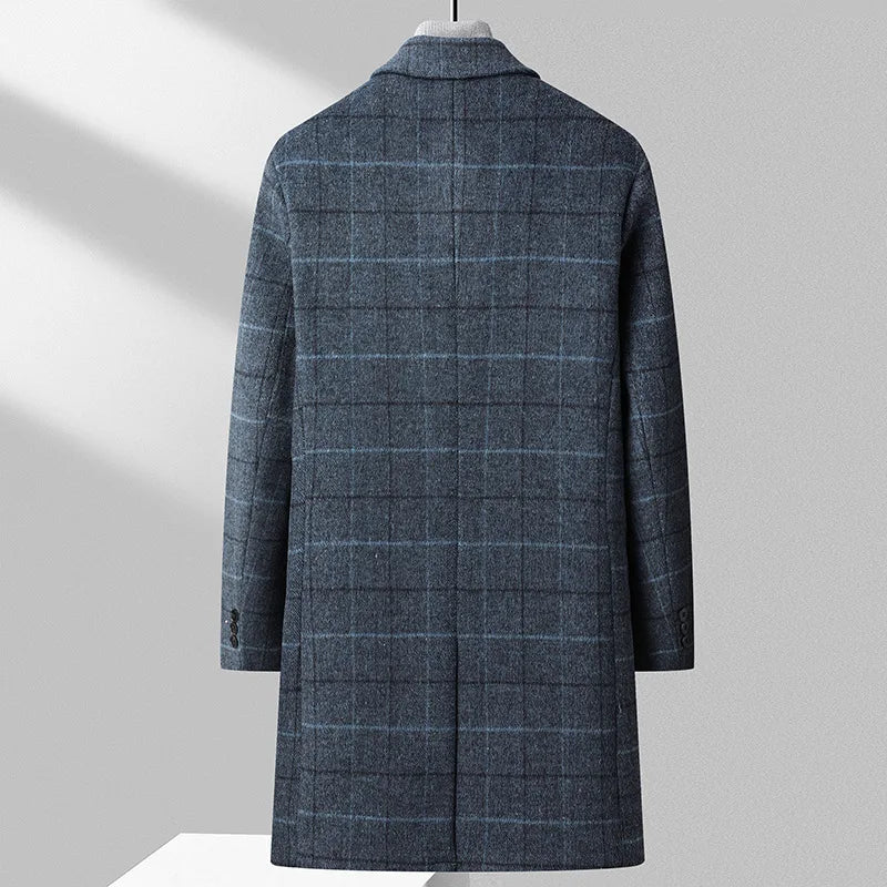 CAVELLI | Manteau en Laine Chess