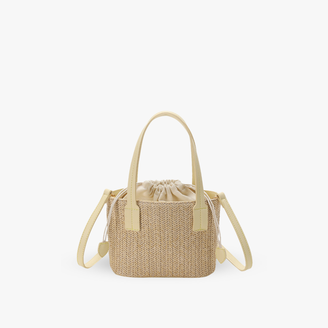 CAVELLI ™ | Mini Sac à Main en Paille Marie
