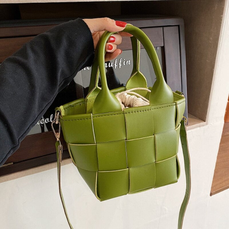 CAVELLI™ |  Mini Sac à Main Tissé Cora