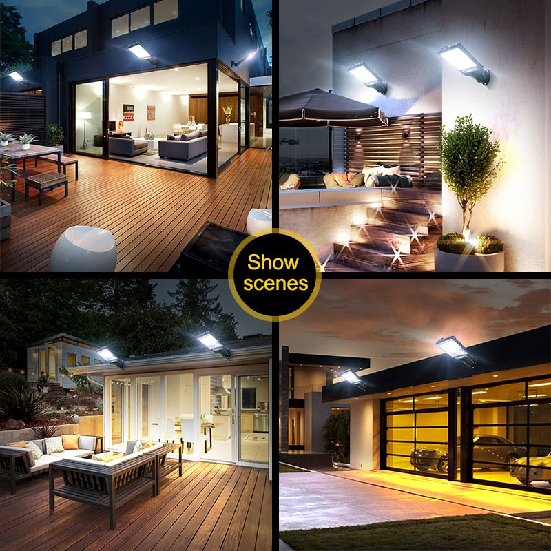 Spot LED Solaire 500W - Livraison Gratuite