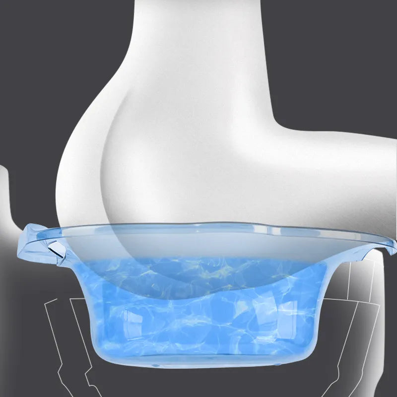 Siège médical portable pour bain de siège