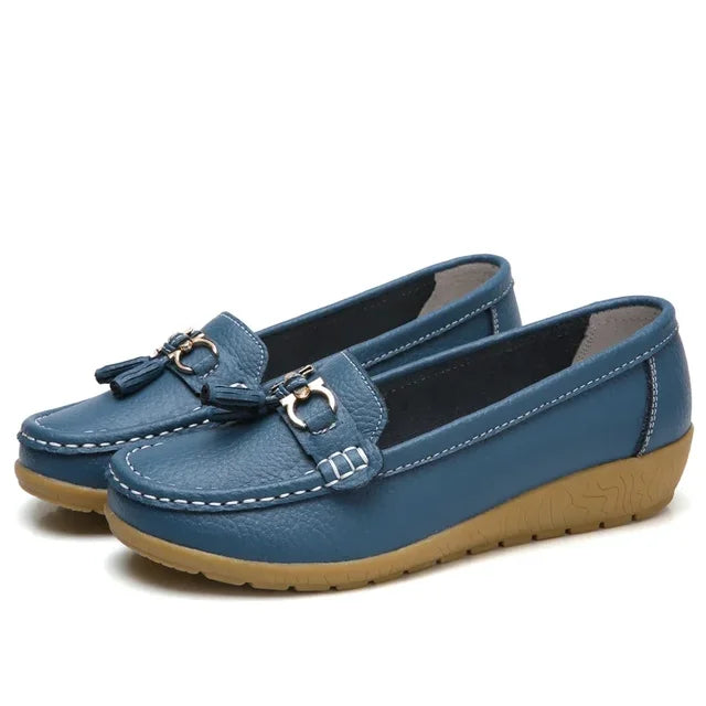 CAVELLI ™ | Mocassin Orthopédique en Cuir