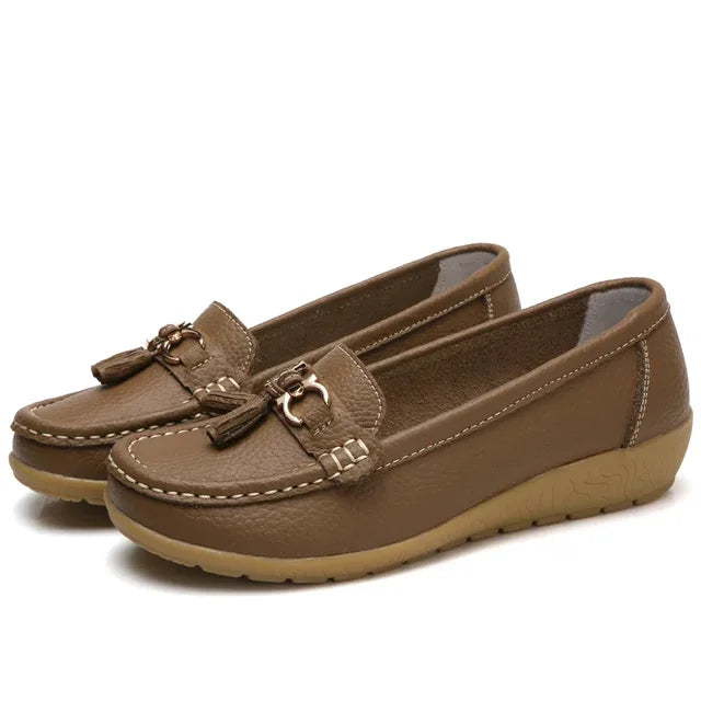 CAVELLI ™ | Mocassin Orthopédique en Cuir