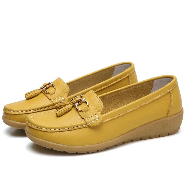 CAVELLI ™ | Mocassin Orthopédique en Cuir