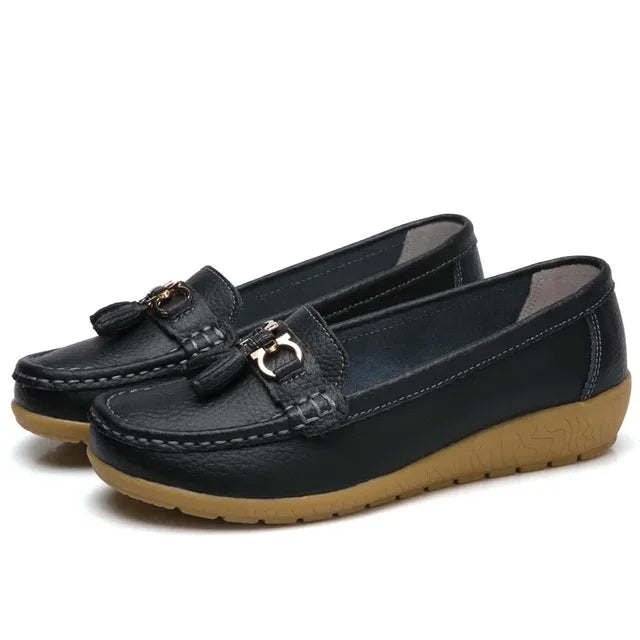 CAVELLI ™ | Mocassin Orthopédique en Cuir