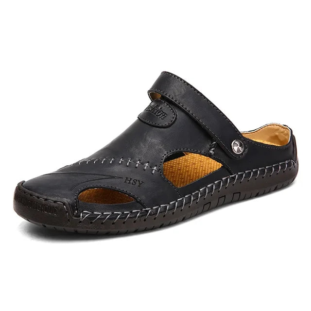 CAVELLI™  | Sandales Orthopédiques en Cuir