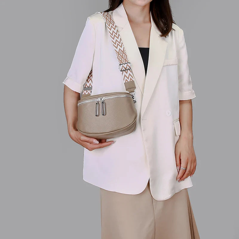 CAVELLI ™ | Sac en Bandoulière Cuir Rosy