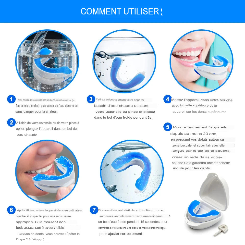 Embout buccal réglable anti-ronflement LifeGood