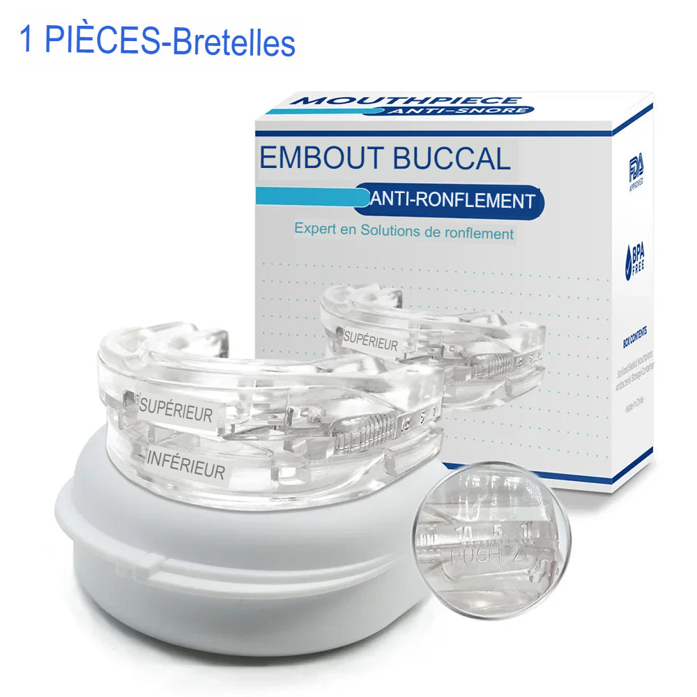 Embout buccal réglable anti-ronflement LifeGood