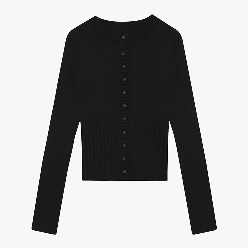 CAVELLI ™ | Pull en tricot avec bouton