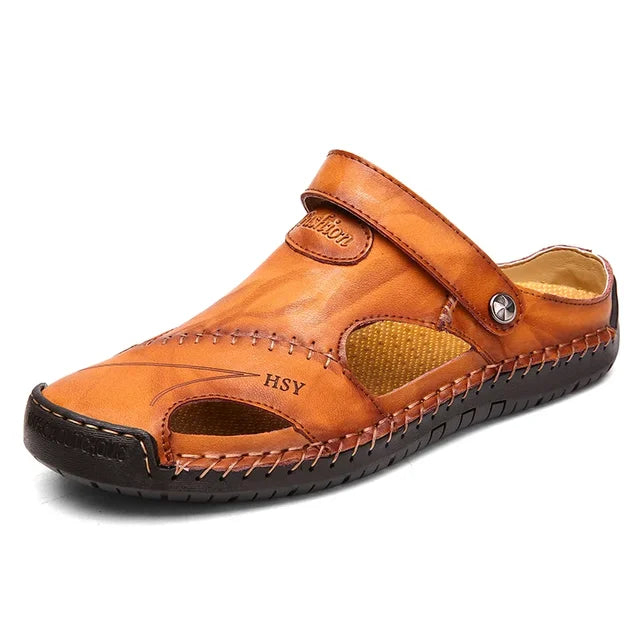 CAVELLI™  | Sandales Orthopédiques en Cuir