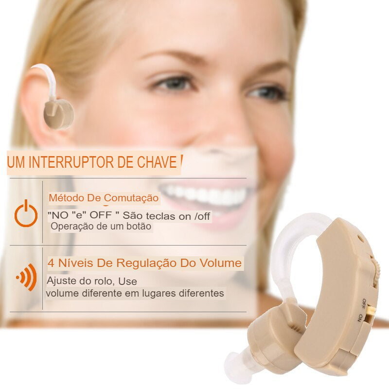 Écoutez maintenant Super aide auditive - Amplificateur de son - Tonalité réglable