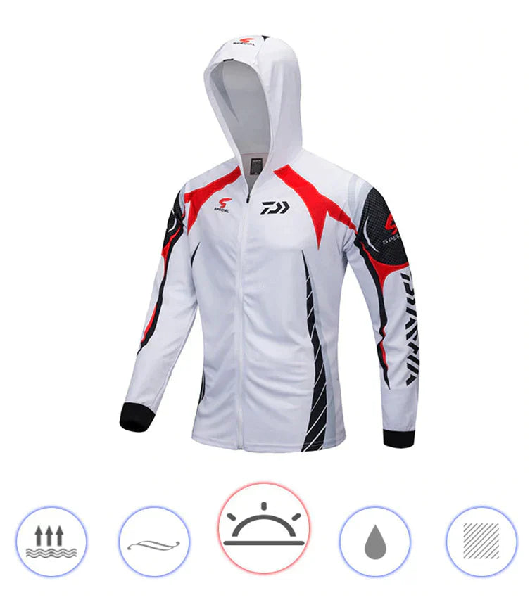 Chemise de pêche avec protection UV et séchage rapide