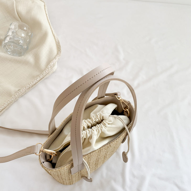 CAVELLI ™ | Mini Sac à Main en Paille Marie