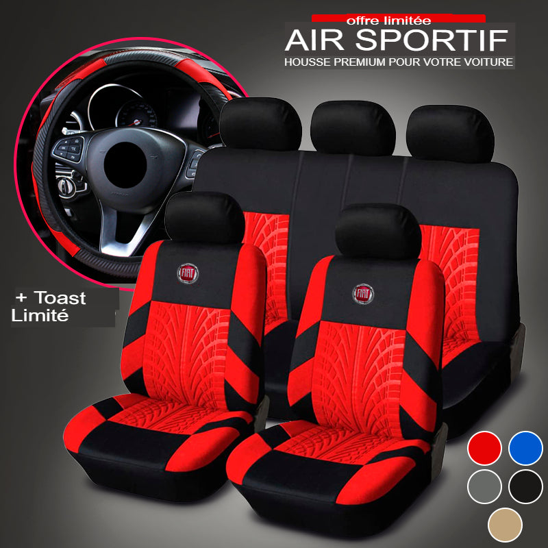 Kit de housses de siège de voiture universelles - SportCar (+ cadeau limité)