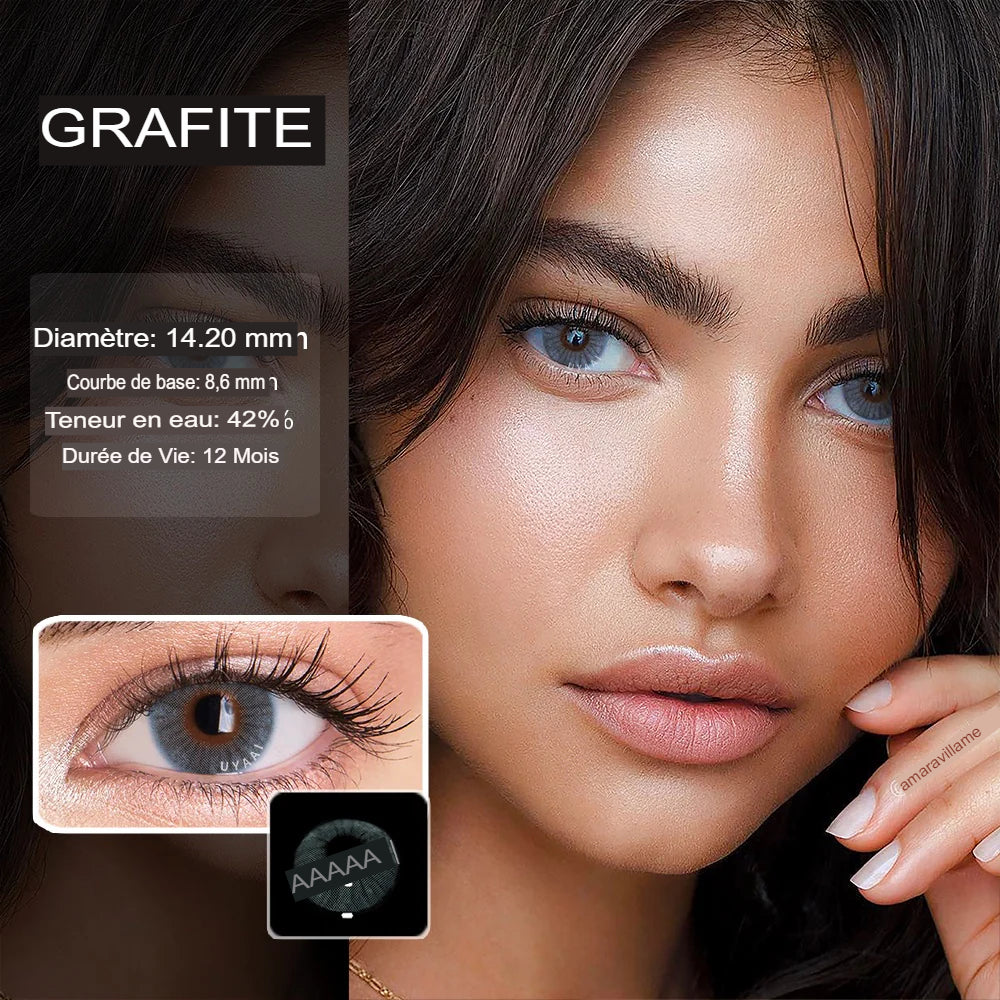 Lentilles de contact colorées UYAAI pour les cosmétiques