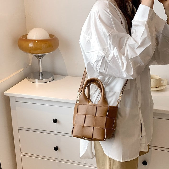 CAVELLI™ |  Mini Sac à Main Tissé Cora