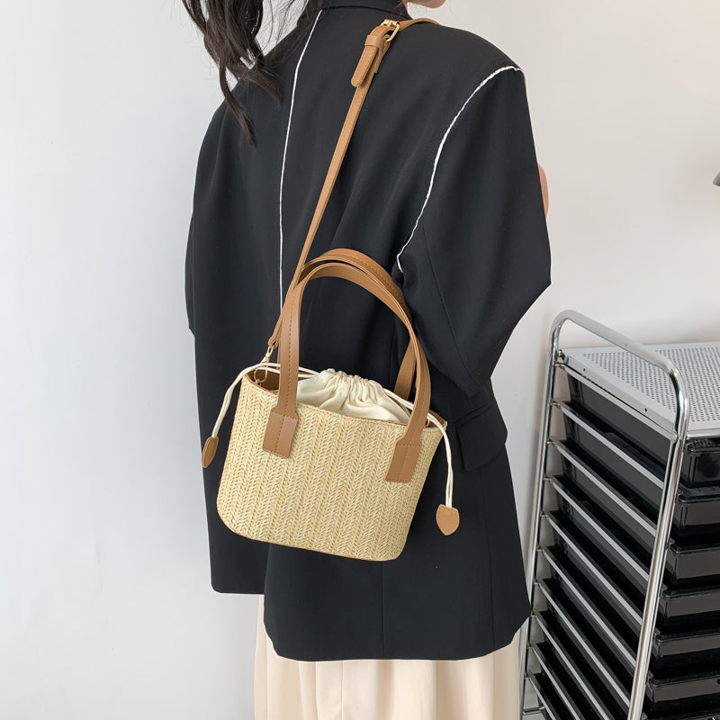 CAVELLI ™ | Mini Sac à Main en Paille Marie