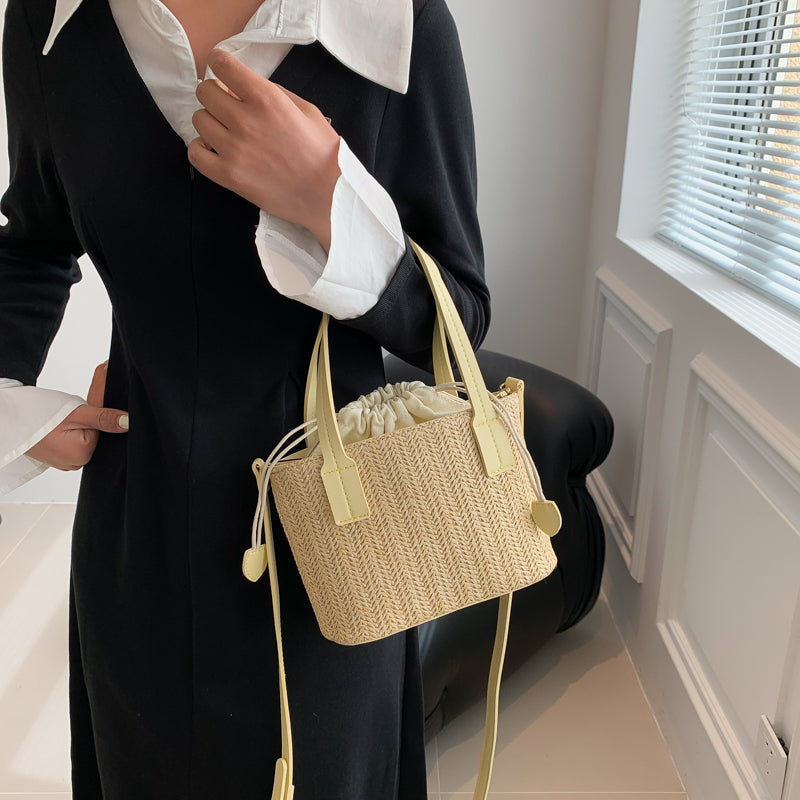 CAVELLI ™ | Mini Sac à Main en Paille Marie