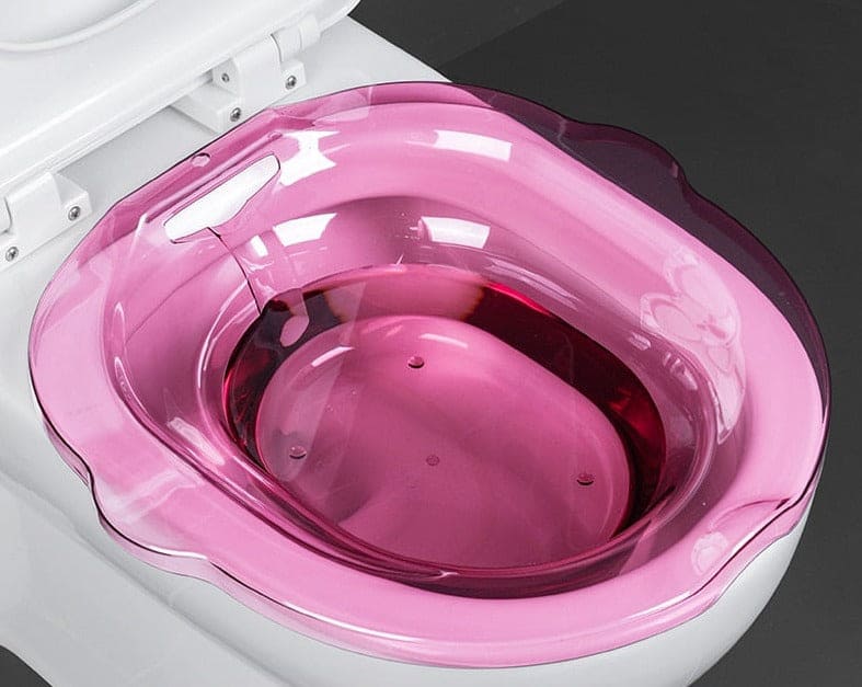 Siège médical portable pour bain de siège