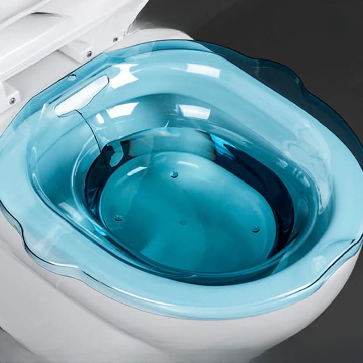 Siège médical portable pour bain de siège