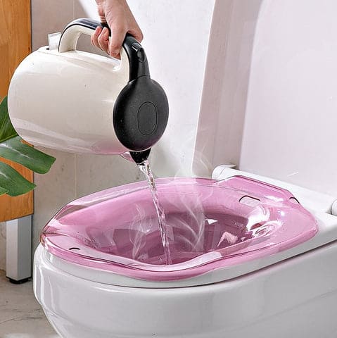 Siège médical portable pour bain de siège