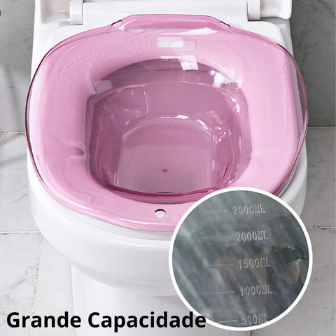 Siège médical portable pour bain de siège