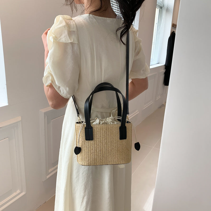 CAVELLI ™ | Mini Sac à Main en Paille Marie