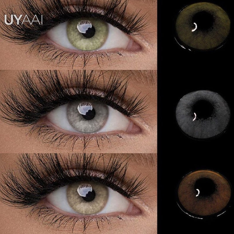 Lentilles de contact colorées UYAAI pour les cosmétiques