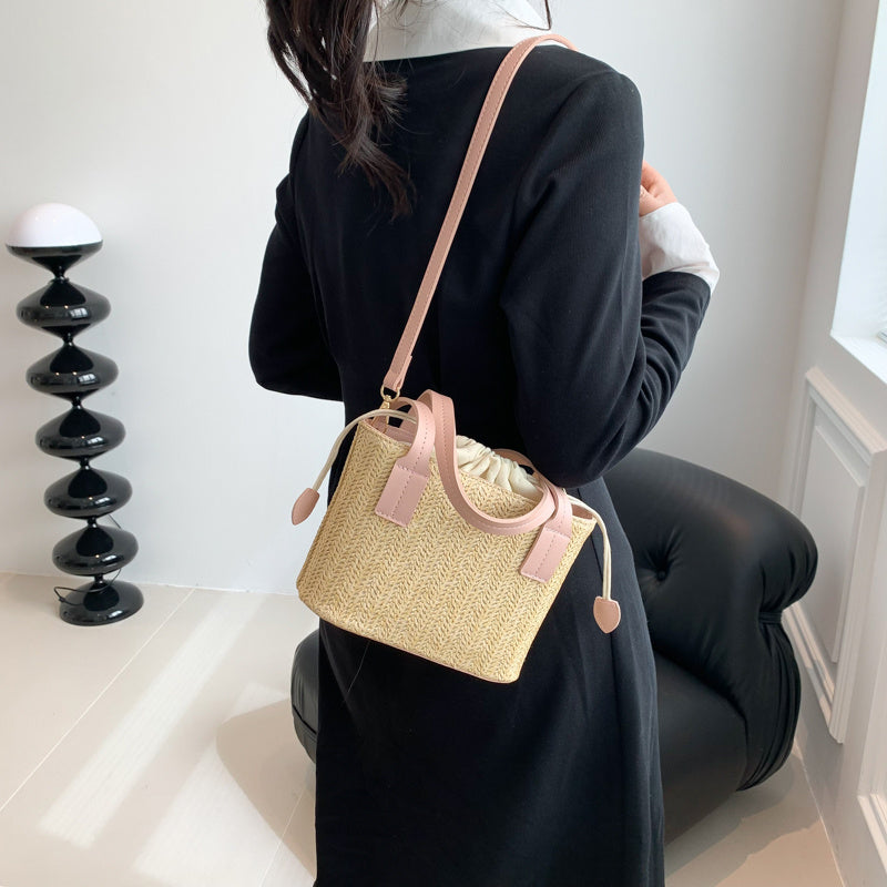 CAVELLI ™ | Mini Sac à Main en Paille Marie