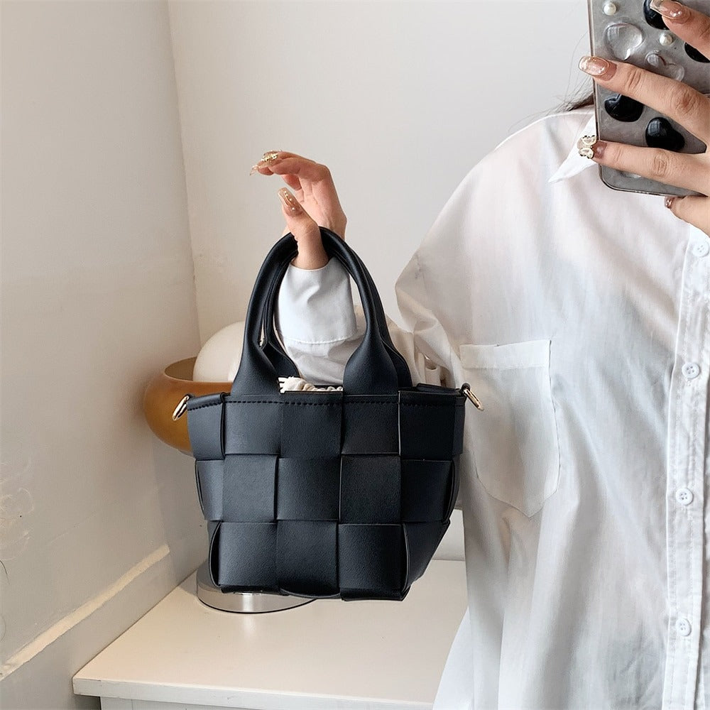CAVELLI™ |  Mini Sac à Main Tissé Cora
